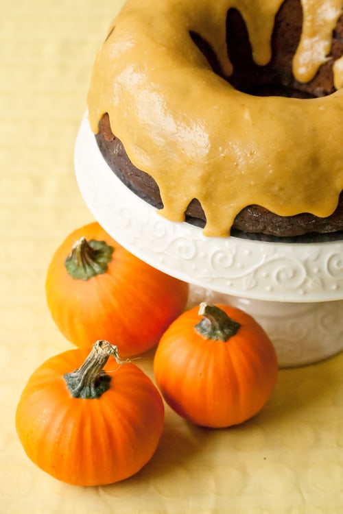 Easy Pumpkin Bundt Cake - Just a Taste