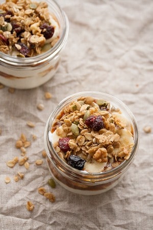 Going Bananas: Banoffee Yogurt Parfaits - Crumb: A Food Blog