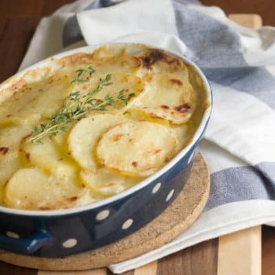 For Dad: Classic Scalloped Potatoes - Crumb: A Food Blog